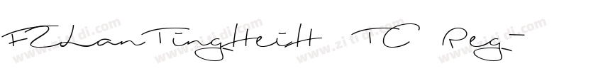 FZLanTingHeiH TC Reg字体转换